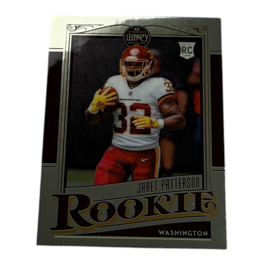 2021 Panini Chronicles Legacy Jaret Patterson Rookie Card #213 Washington NFL RC